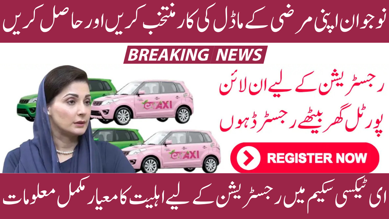 E-Taxi Scheme Eligibility Requirements Announced